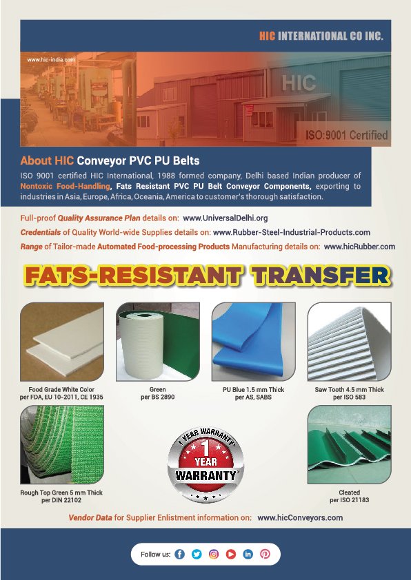 Literature PVC PU BELTS