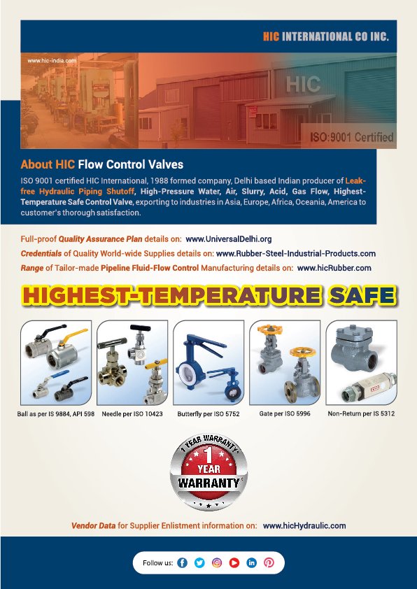 Literature CONTROL VALVES